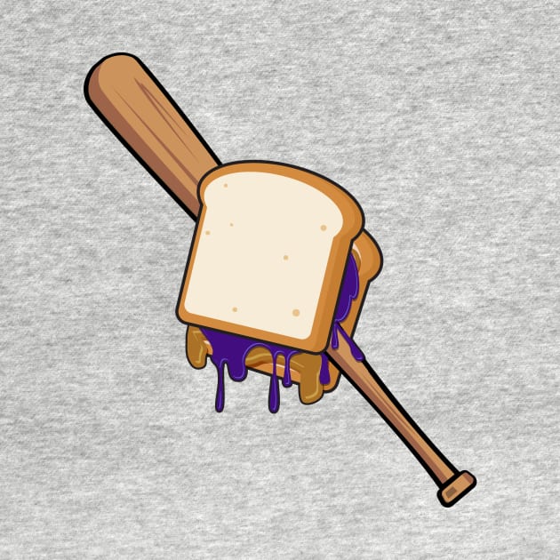 Peanut Butter Jelly With a Baseball Bat by BRAVOMAXXX